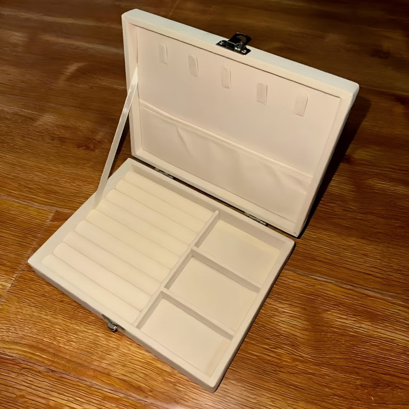 Small Leather Earring Organizer Boxes – Bridesmaid Proposal Holiday Gift