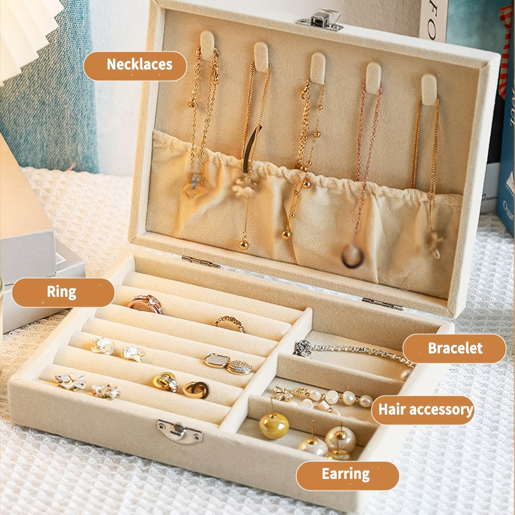 Small Leather Earring Organizer Boxes – Bridesmaid Proposal Holiday Gift